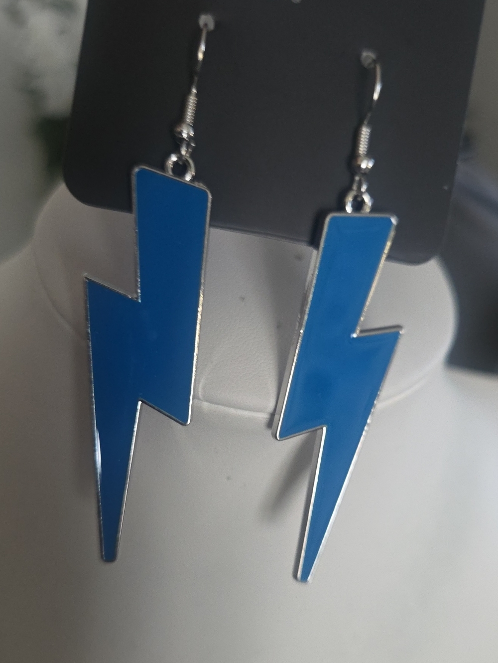 Paparazzi Rad Revive Blue Earrings NWT